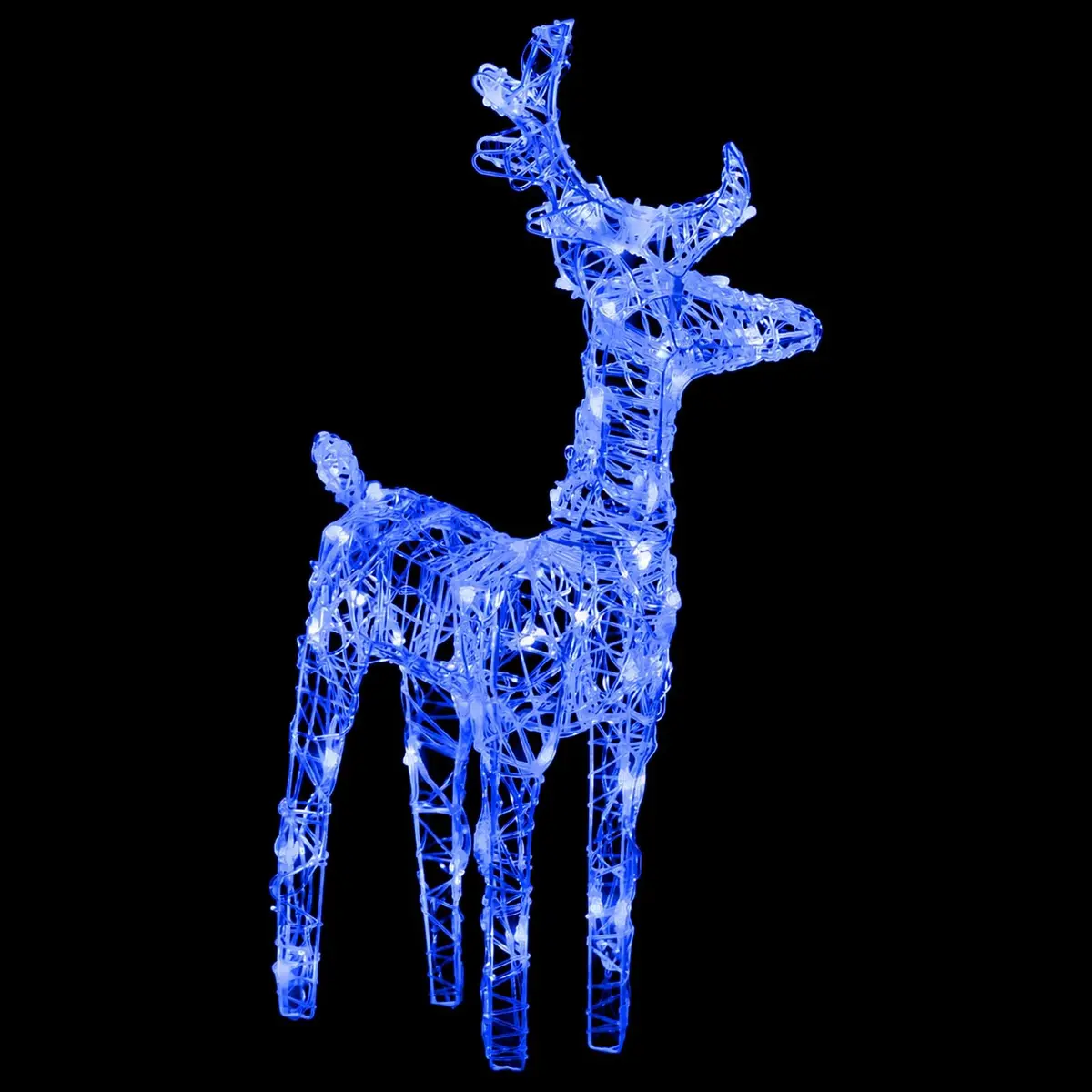 Christmas Reindeer Sleigh Decoration