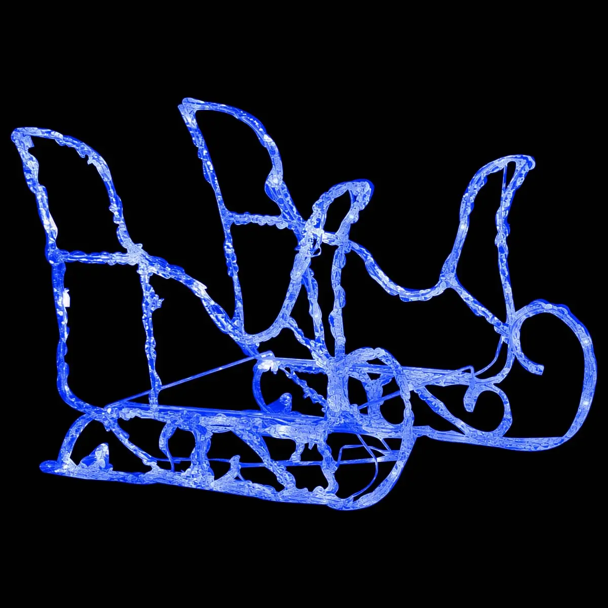 Christmas Reindeer Sleigh Decoration