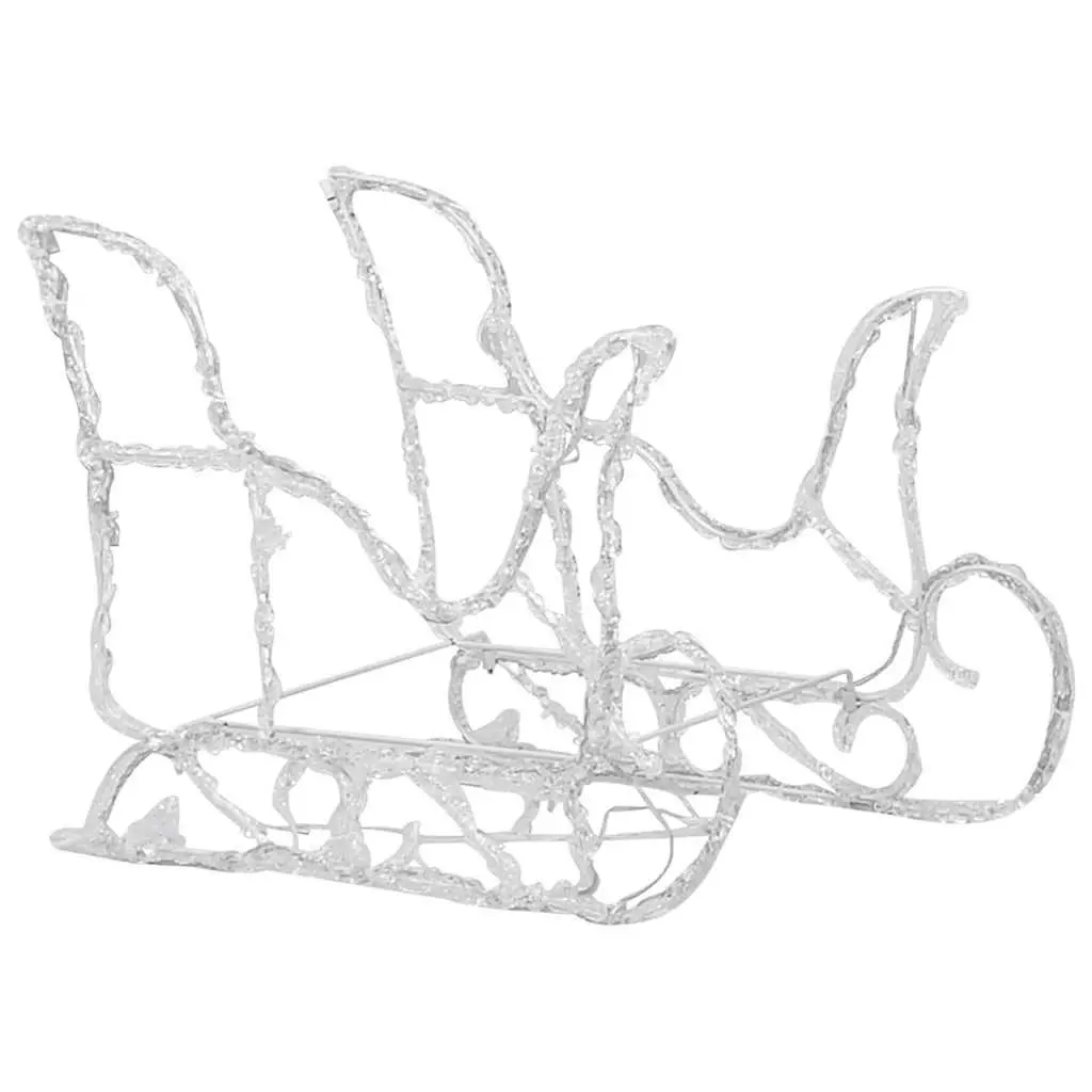 Christmas Reindeer Sleigh Decoration