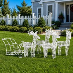 Specifications for Christmas Reindeer Sleigh LED Decoration