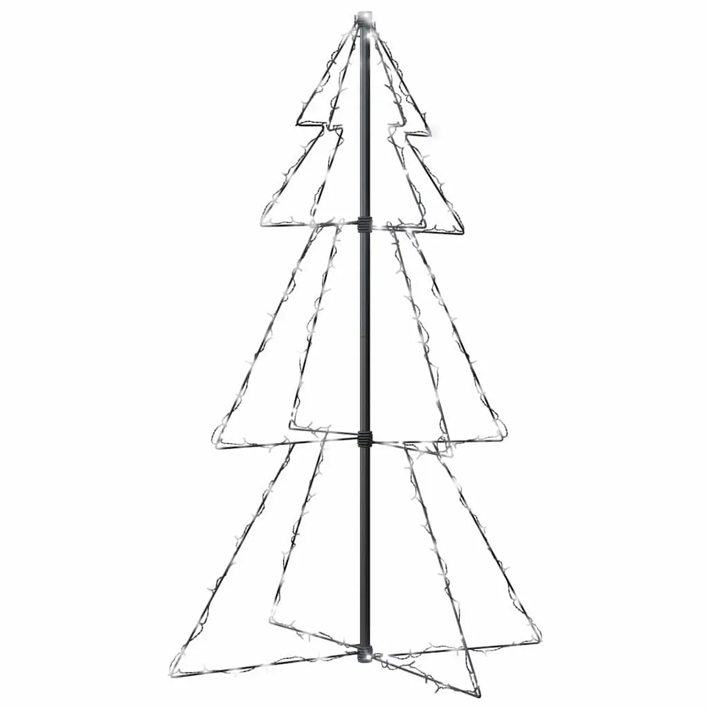 Christmas Cone Tree Indoor Outdoor Decoration 78x120cm 160 LEDs