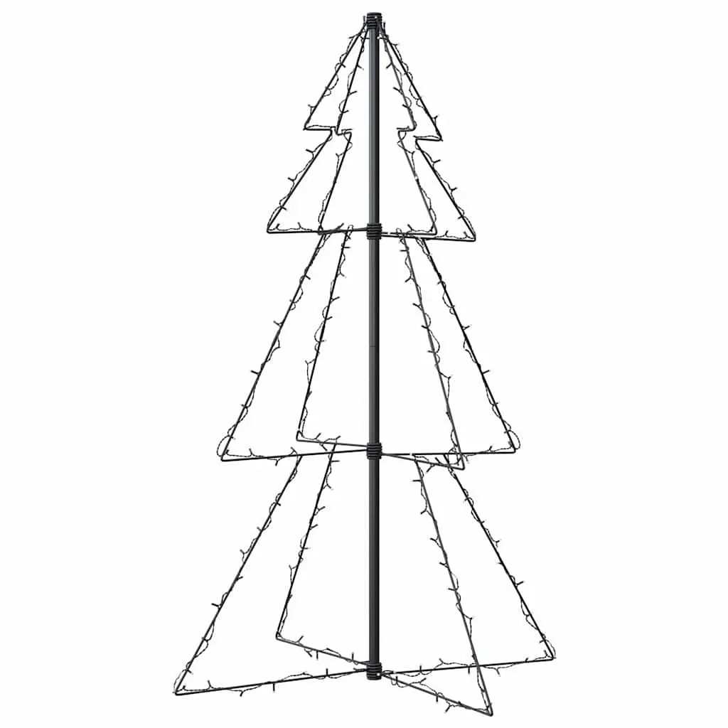 Christmas Cone Tree Indoor Outdoor Decoration 78x120cm 160 LEDs