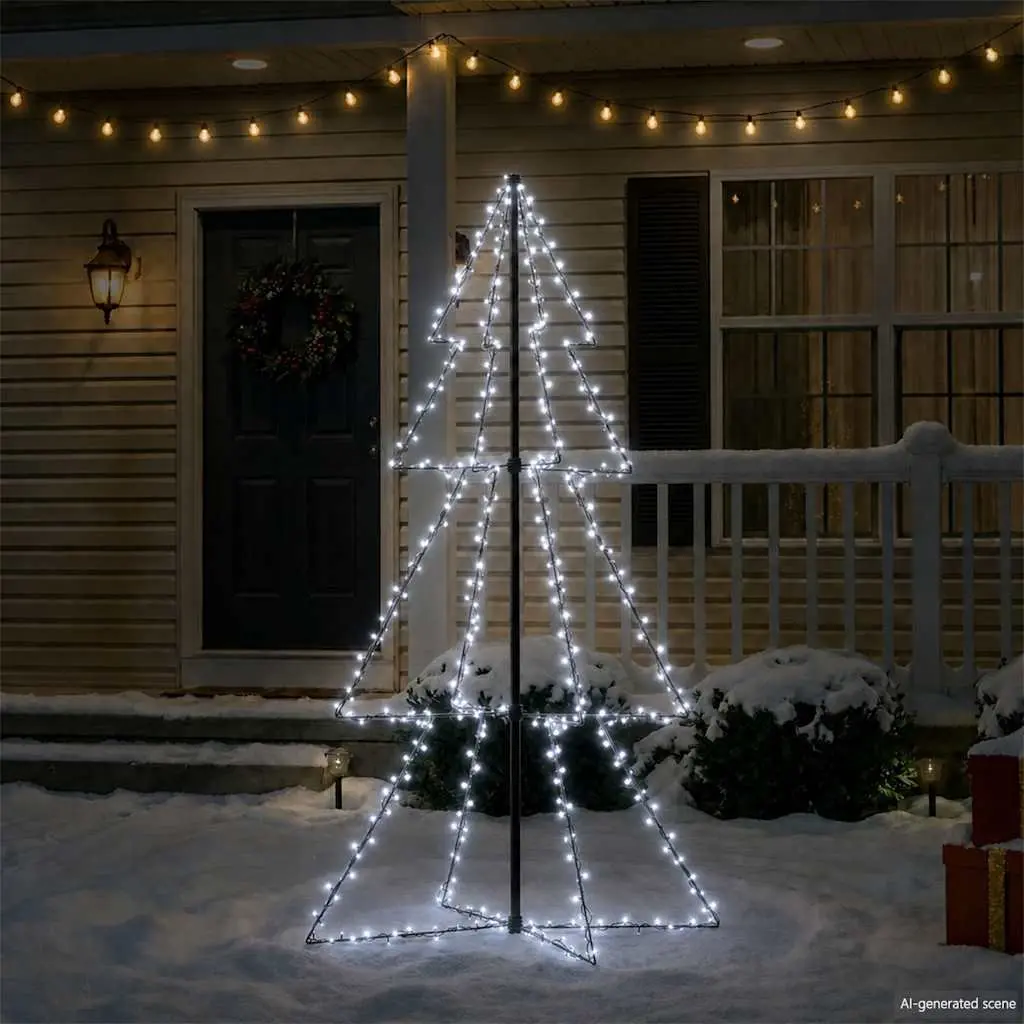 200 LED Christmas Cone Tree