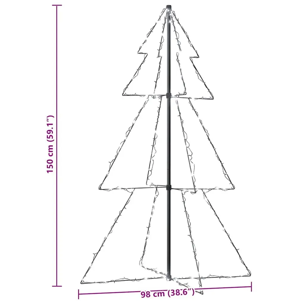 200 LED Christmas Cone Tree