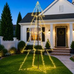 Christmas Cone Tree with 360 LEDs – 250cm Tall