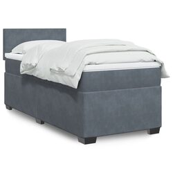King Single Box Spring Bed: 1 Pocket Spring Mattress Included