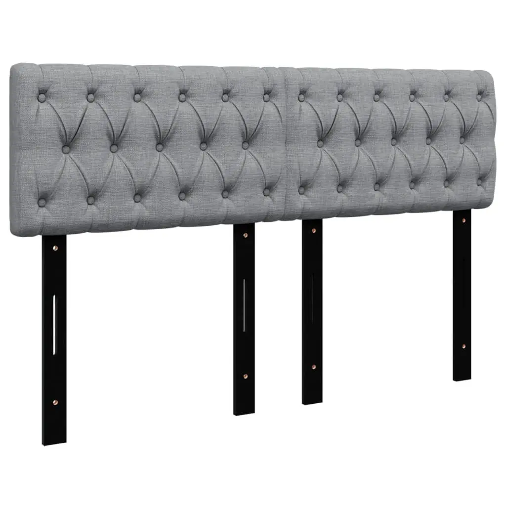 Queen Box Spring Bed with Pocket Mattress Dark Grey Fabric Upholstered Frame