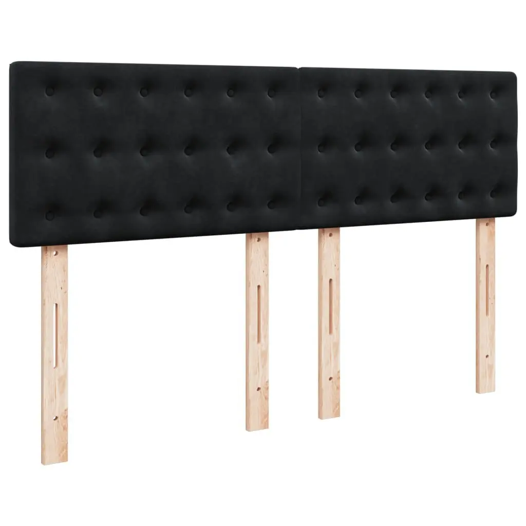 Queen Box Spring Bed with Slat Base