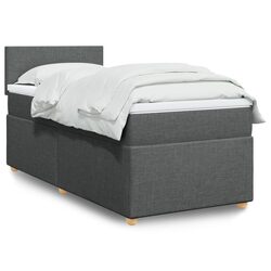King Single Box Spring Bed with Pocket Spring Mattress