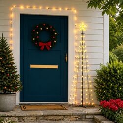 Specifications of the 70 LED Christmas Cone Tree Decoration