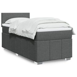 King Single Box Spring Bed with Pocket Mattress - Specs Included