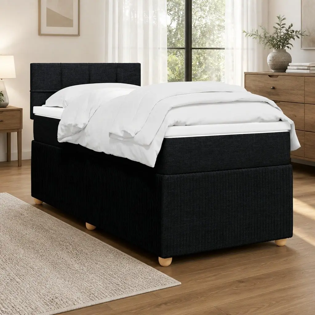King Single Box Spring Bed and Mattress