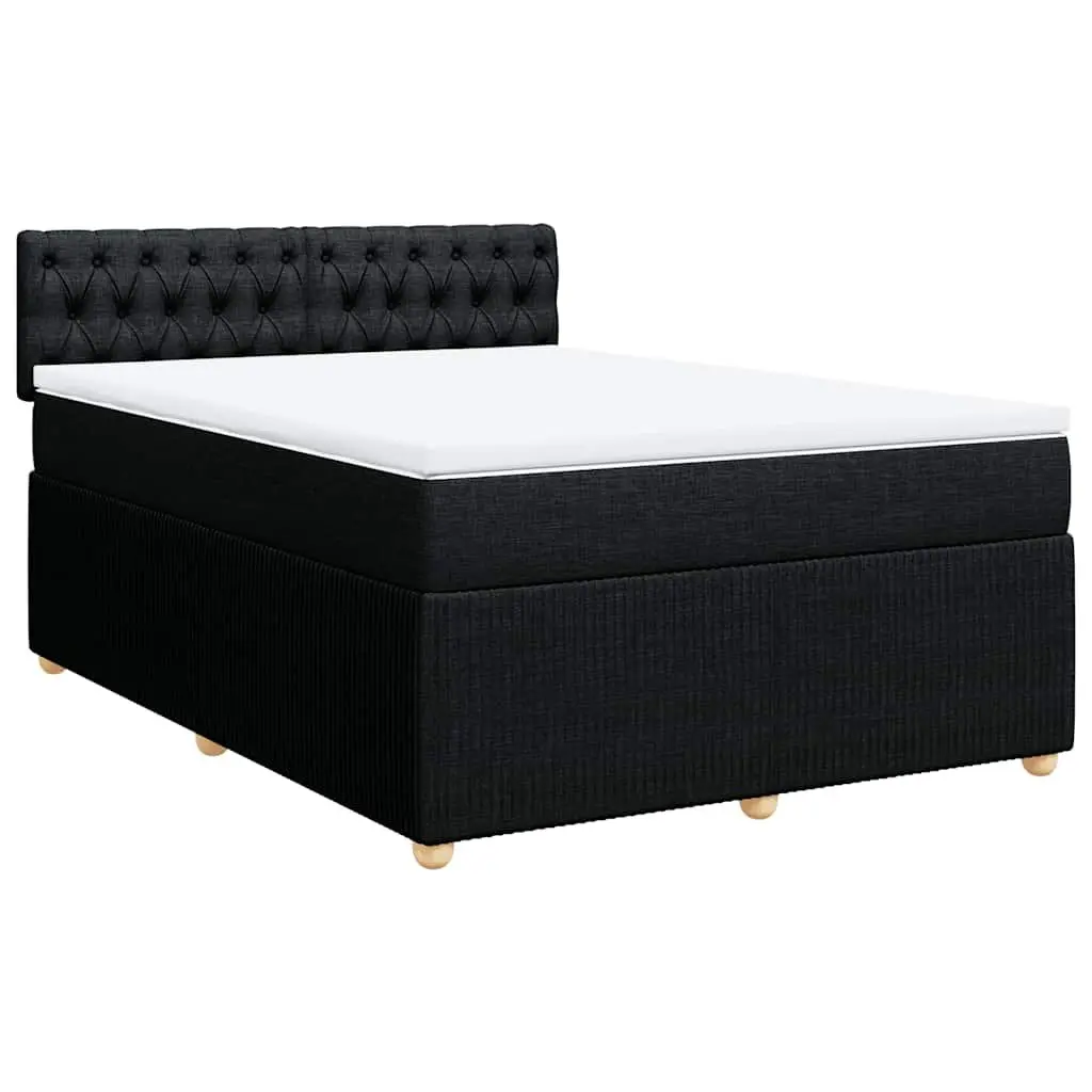 Double Box Spring Bed with Pocket Spring Mattress