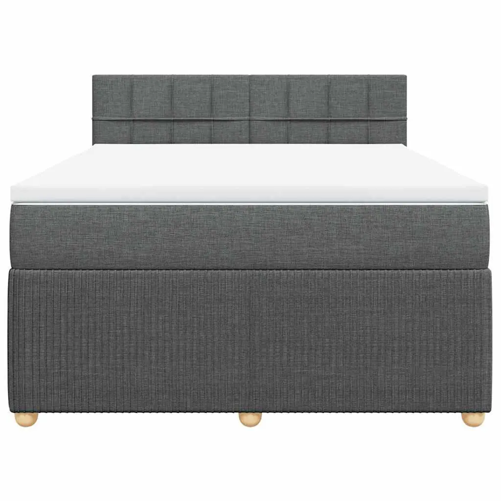 Queen Size Box Spring Bed with Pocket Spring Mattress