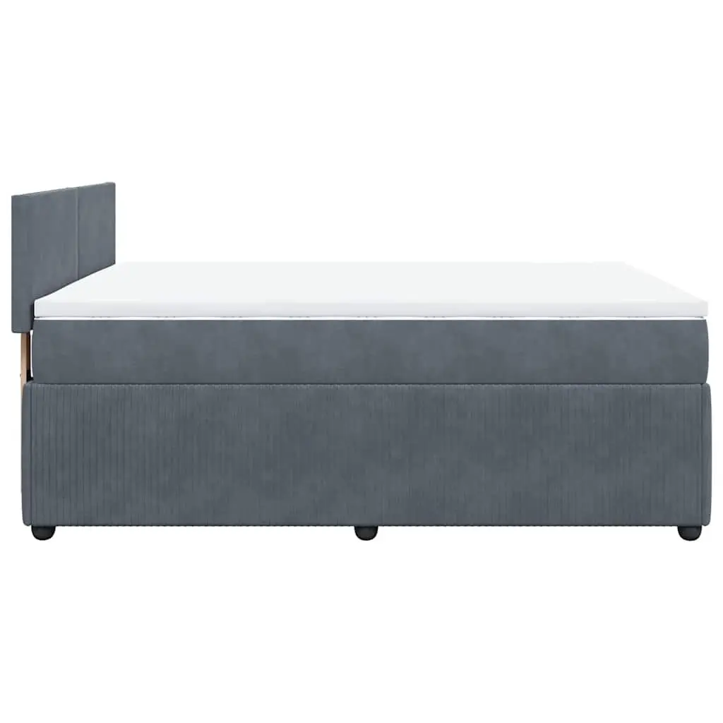 Queen Box Spring Bed with Pocket Mattress
