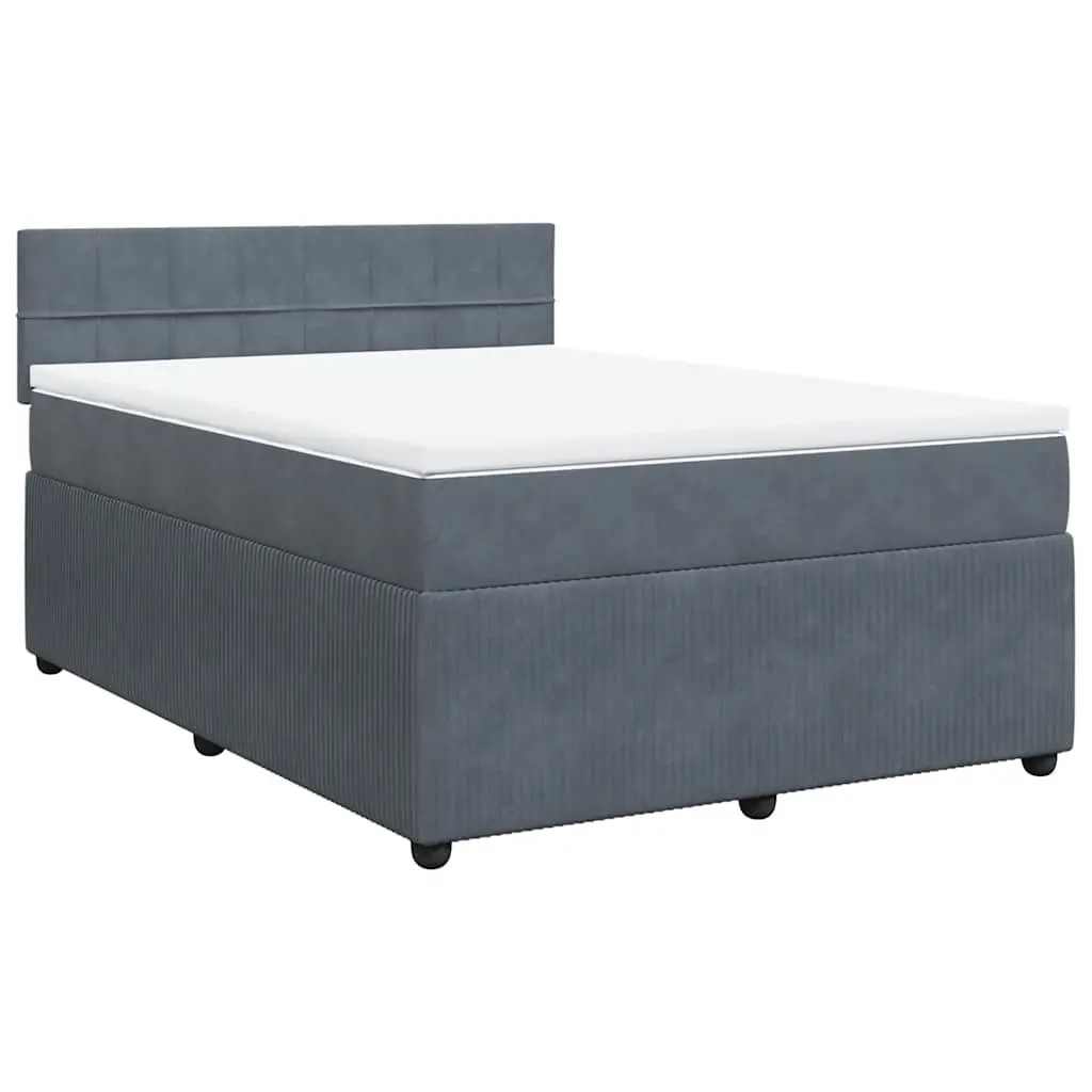 Queen Bed with Pocket Spring Mattress & Slatted Frame