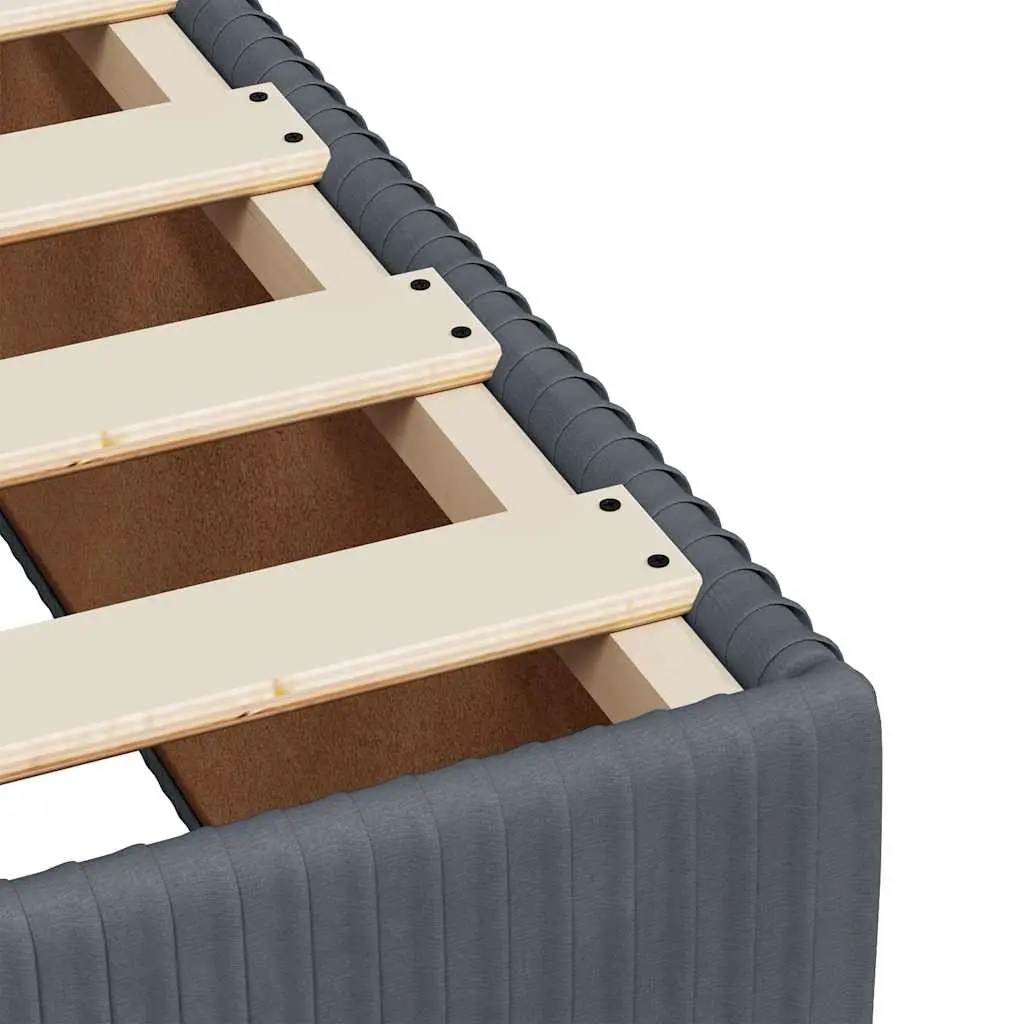 Queen Bed with Pocket Spring Mattress & Slatted Frame