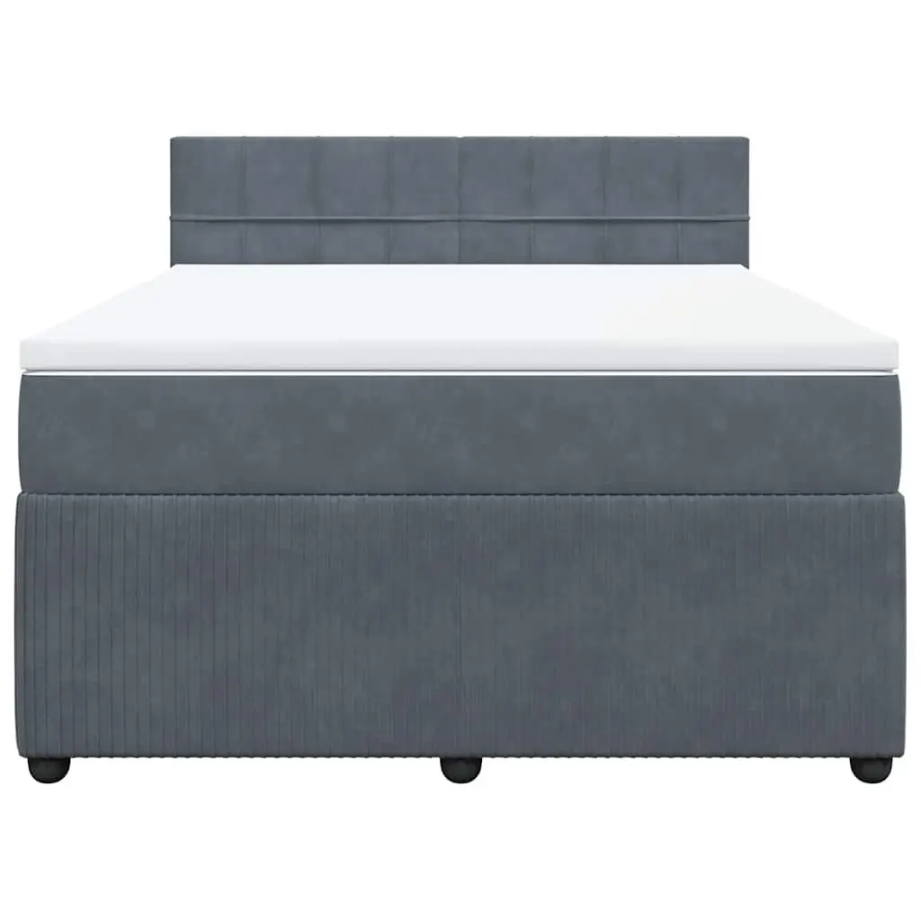 Queen Bed with Pocket Spring Mattress & Slatted Frame