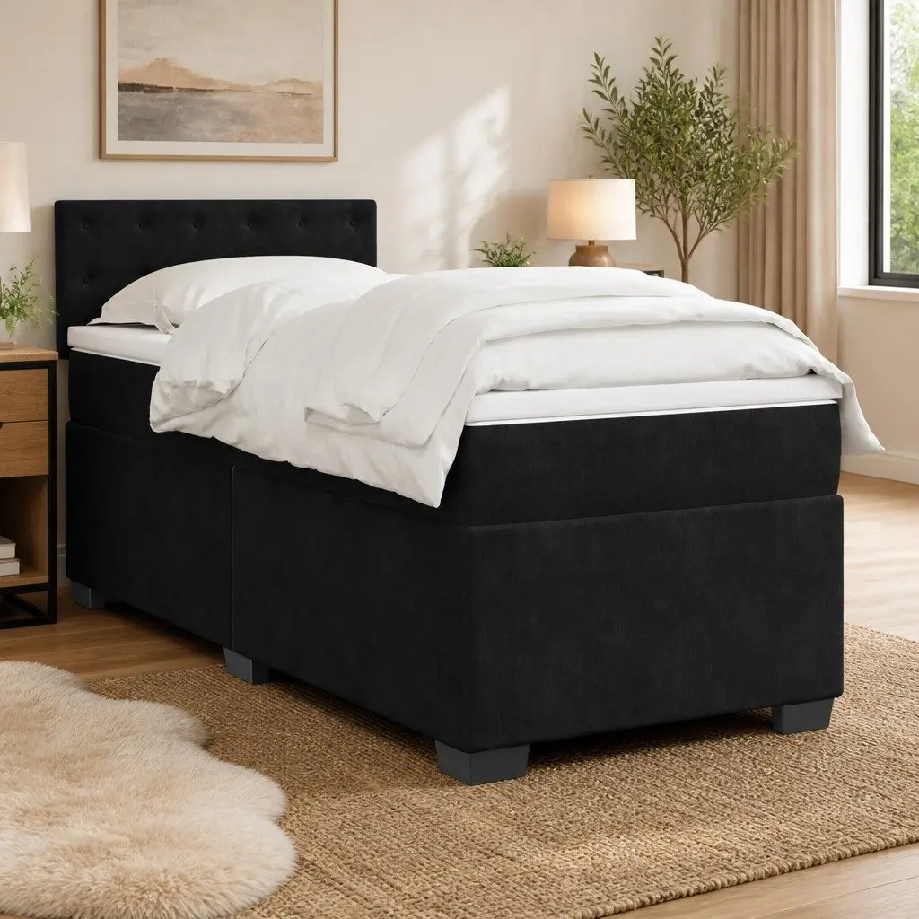 King Single Box Spring Bed and Pocket Mattress