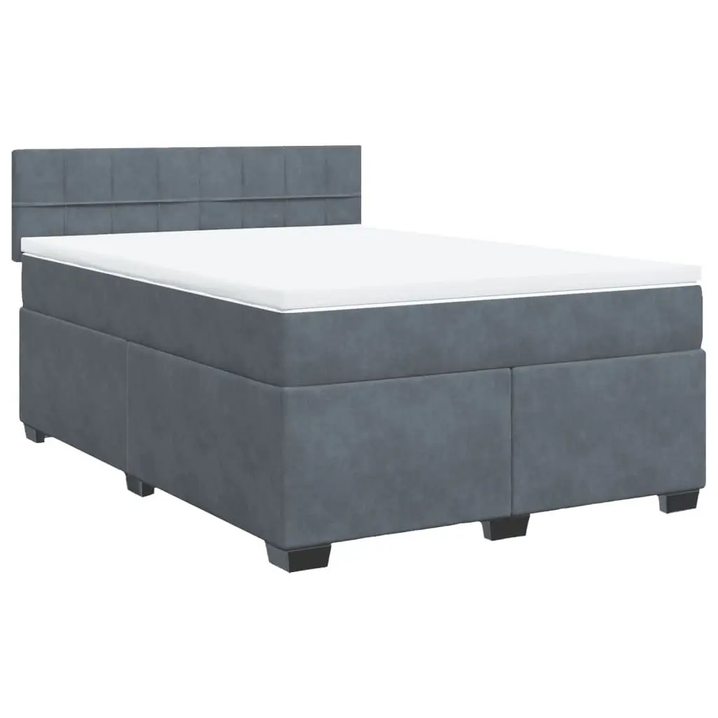 Double Box Spring Bed with Pocket Spring Mattress