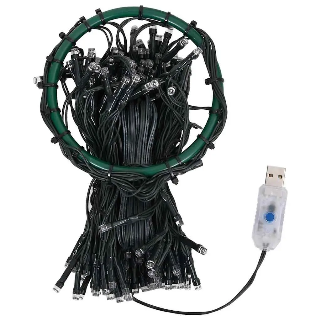LED Tree Lights Indoor Outdoor 500 Cold White String Lights