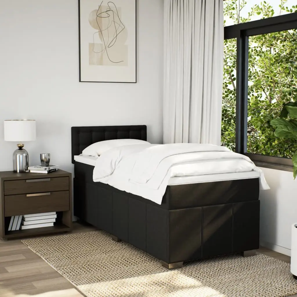King Single Box Spring Bed with Pocket Spring and LED Lights