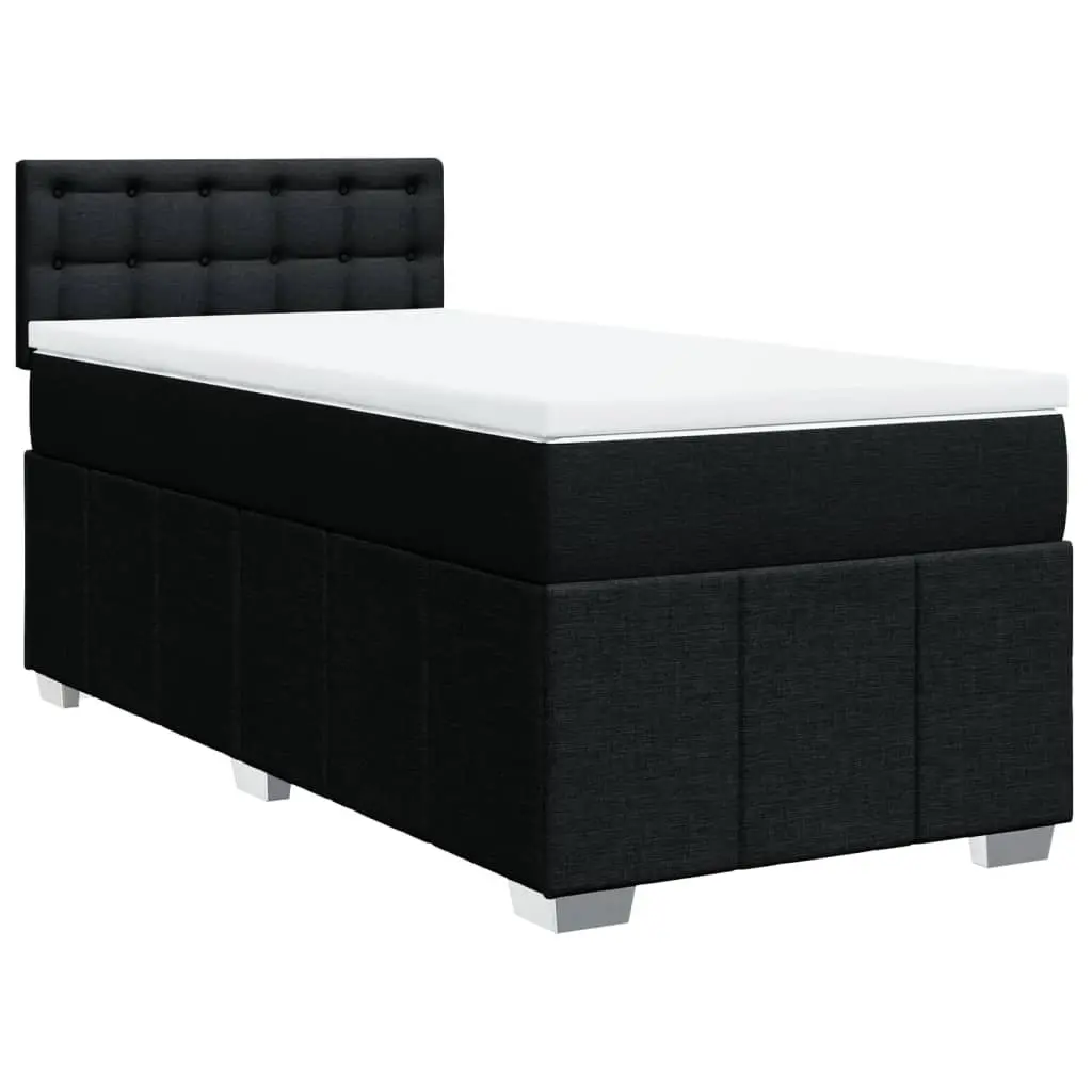 King Single Box Spring Bed with Pocket Spring and LED Lights