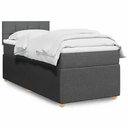 Box Spring Bed King Single with Pocket Spring and LED Lights