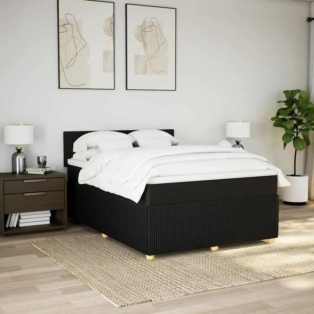 Double Box Spring Bed with Pocket Mattress