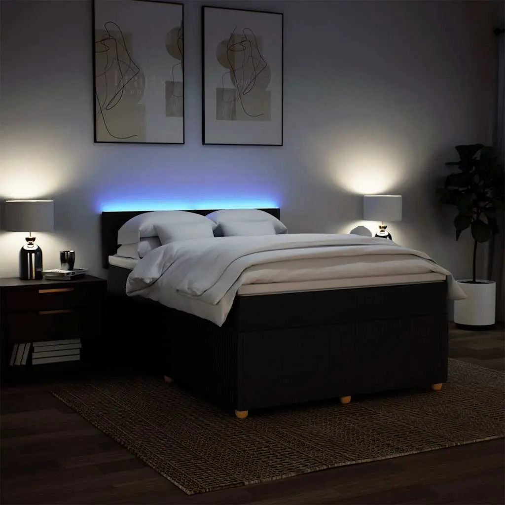 Double Box Spring Bed with Pocket Mattress