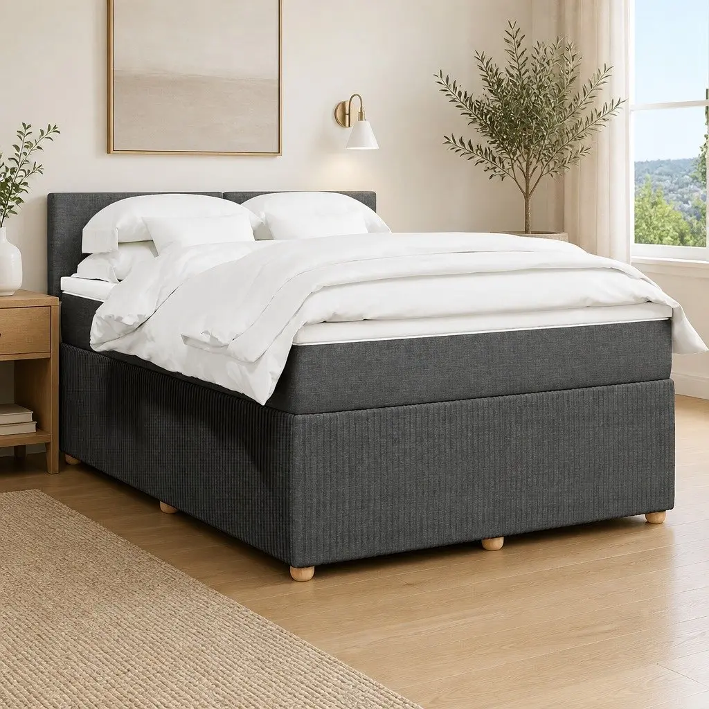 Queen Box Spring Bed with Pocket Spring