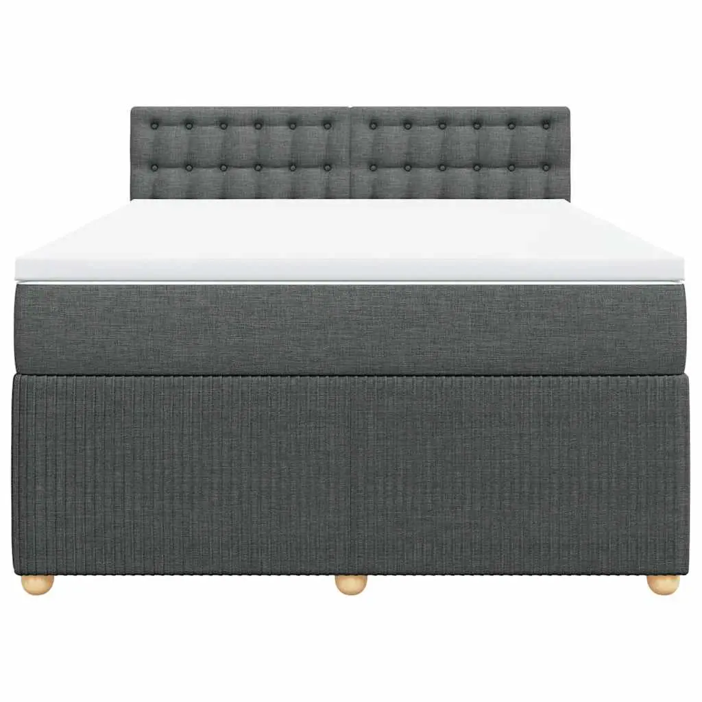 Queen Box Spring Bed with Pocket Spring Mattress