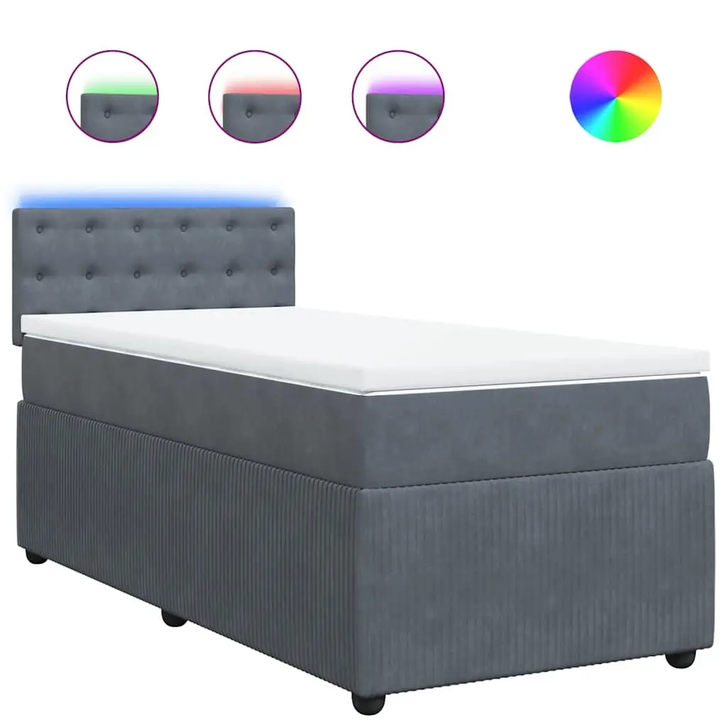 King Single Box Spring Bed with Mattress
