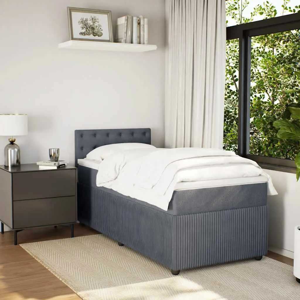 King Single Box Spring Bed with Mattress