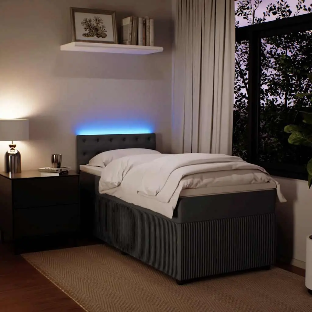 King Single Box Spring Bed with Mattress