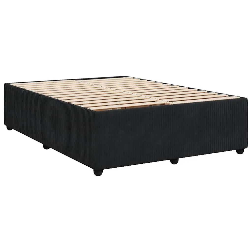 Grey Box Spring Bed with Pocket Springs