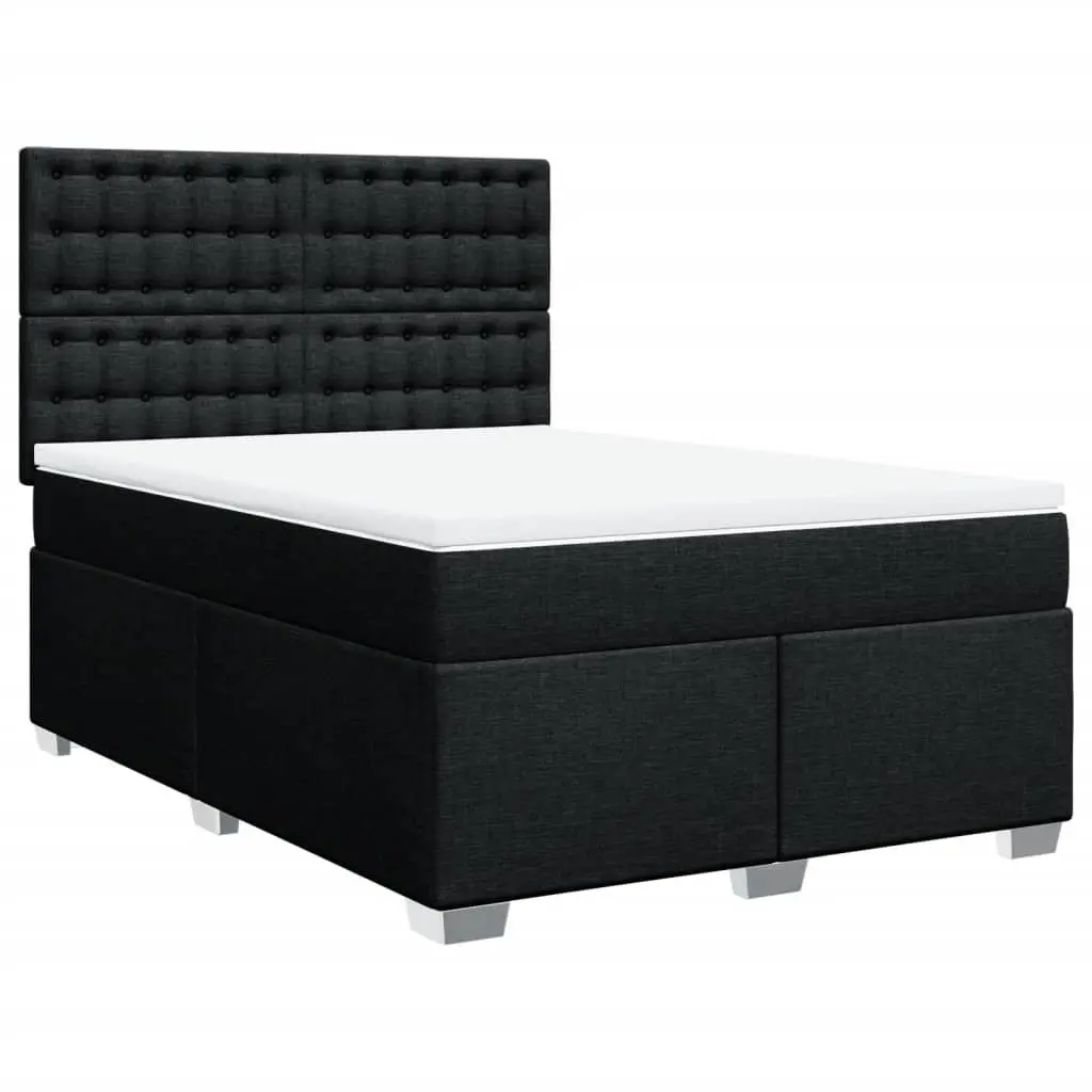 Double Box Spring Bed with Pocket Spring Mattress