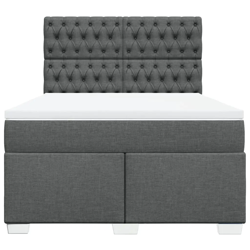Queen Box Spring Bed System with Pocket Spring Mattress