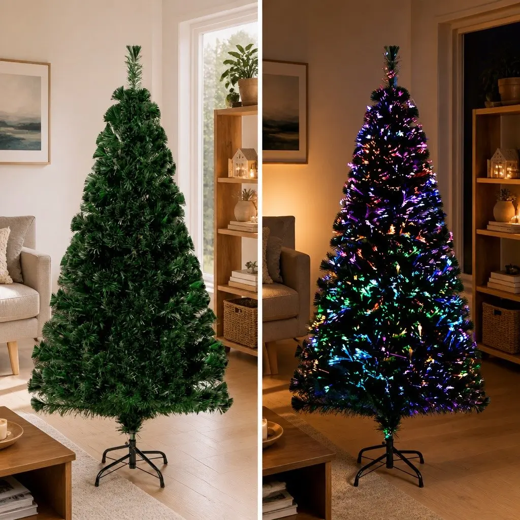 Artificial Christmas Tree 150cm Green for Holiday Seasonal Decoration