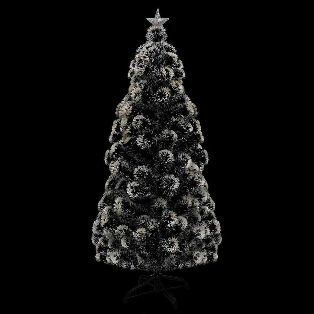 Pre-lit Christmas Tree for Holiday Decor 180cm Green with White Branches