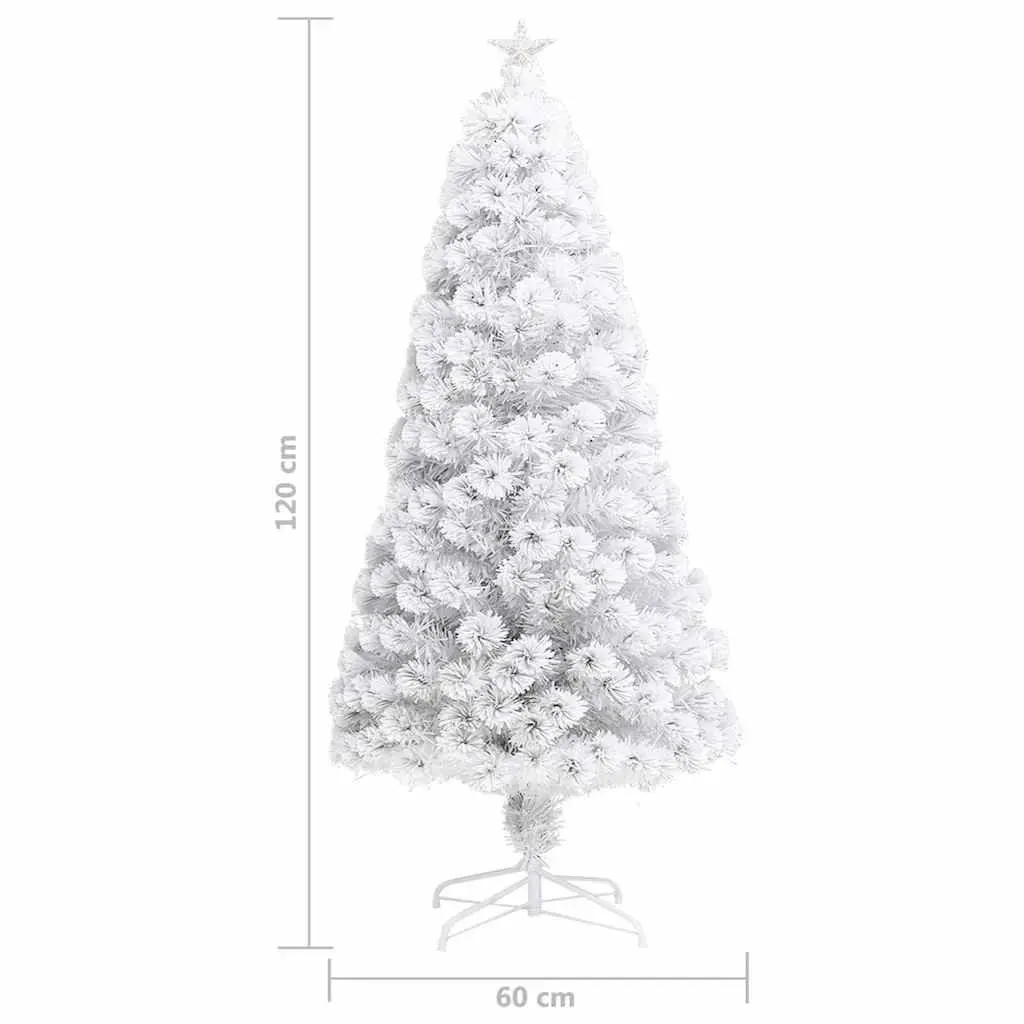 120cm White Pre-lit Christmas Tree