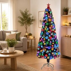 Specifications of 210cm Pre-lit White Christmas Tree with LED