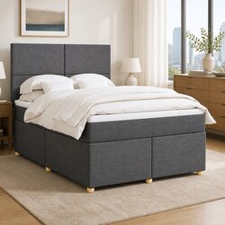 Queen Box Spring Bed Specifications: Pocket Mattress & Headboard