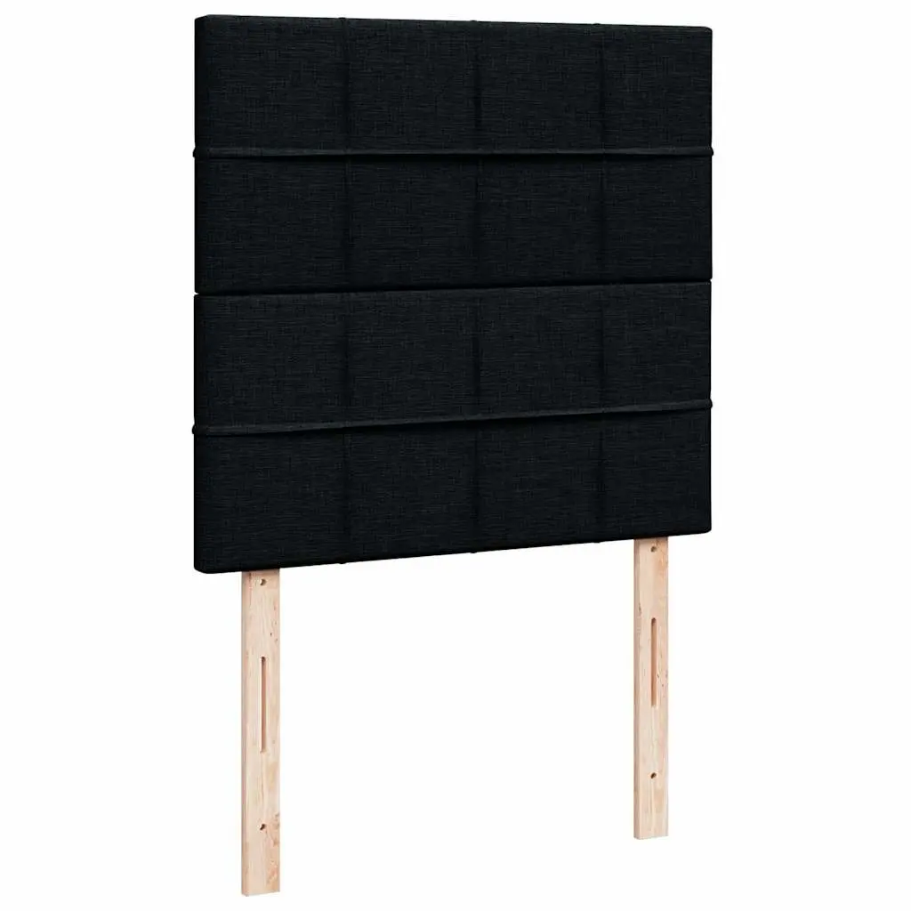 King Single Box Spring Bed with Pocket Mattress Height-Adjustable Headboard