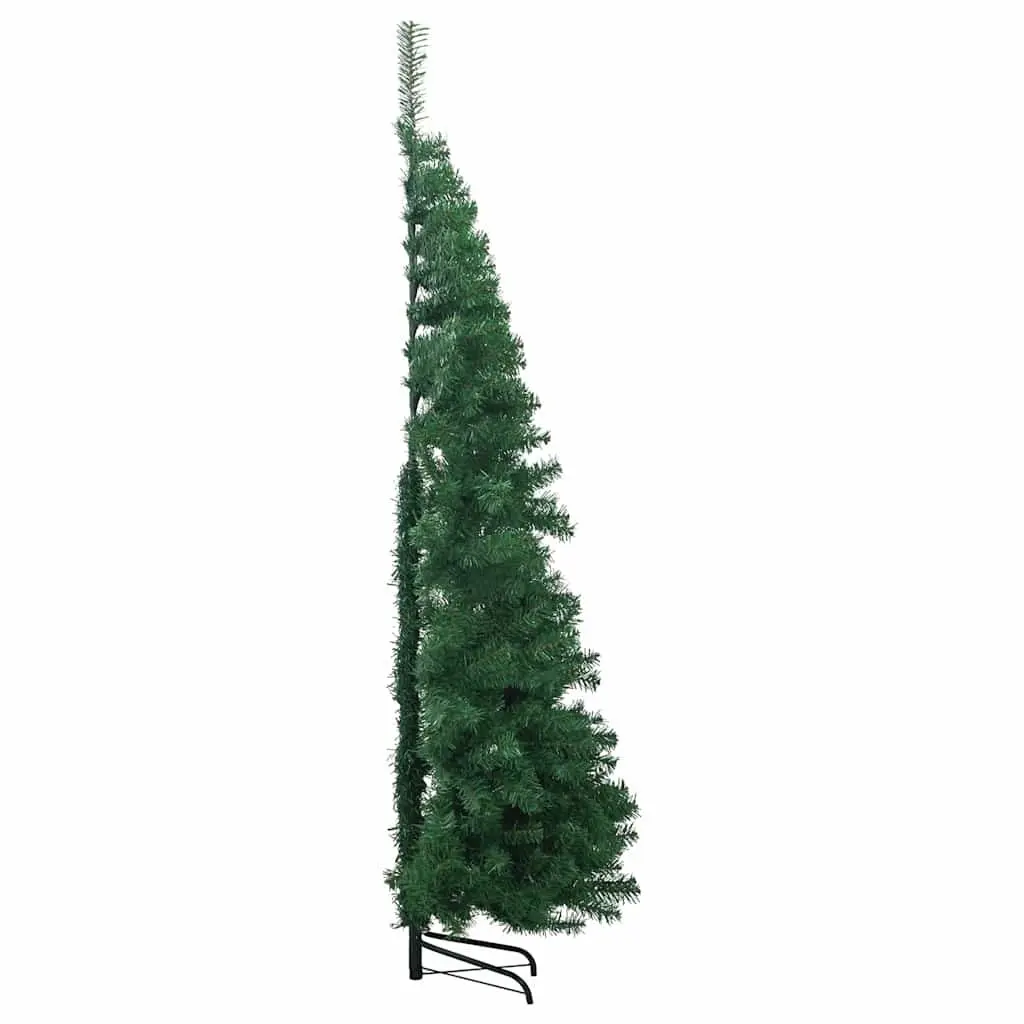 Corner Artificial Christmas Tree Indoor 240cm Green PVC