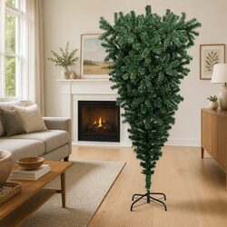 Specifications of 240cm Green Upside-Down Christmas Tree