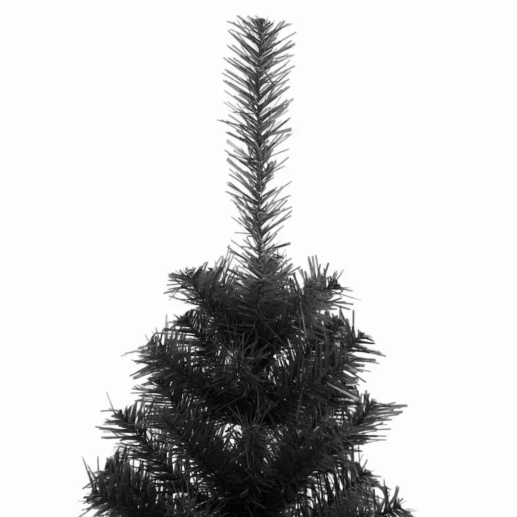 Artificial Christmas Tree Indoor Outdoor 120cm Black PVC