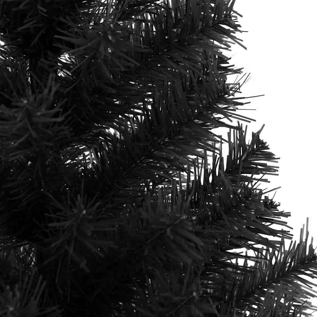 Artificial Christmas Tree Indoor Outdoor 120cm Black PVC