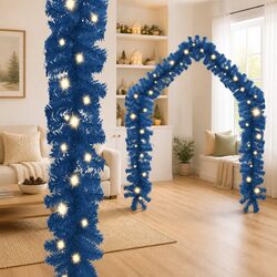 Blue LED Christmas Garland 5m: Specifications and Details