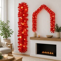 Specifications of Red LED Christmas Garland - 10m Length